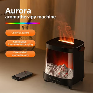 LED Flame Effect Aroma Diffuser